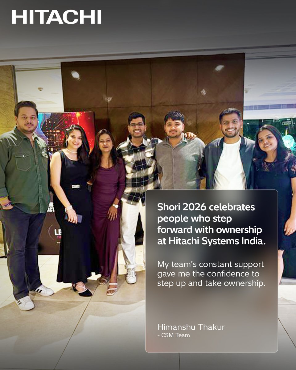 Hitachi Systems India Pvt Ltd tweet media