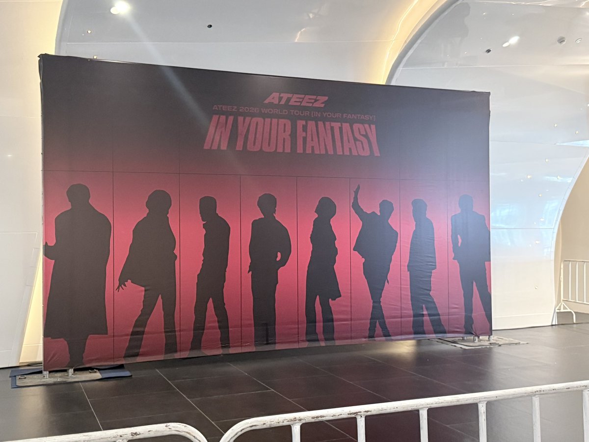 ตื่นเต้นอ่ะ !!!!!! 

 #ATEEZinBangkok