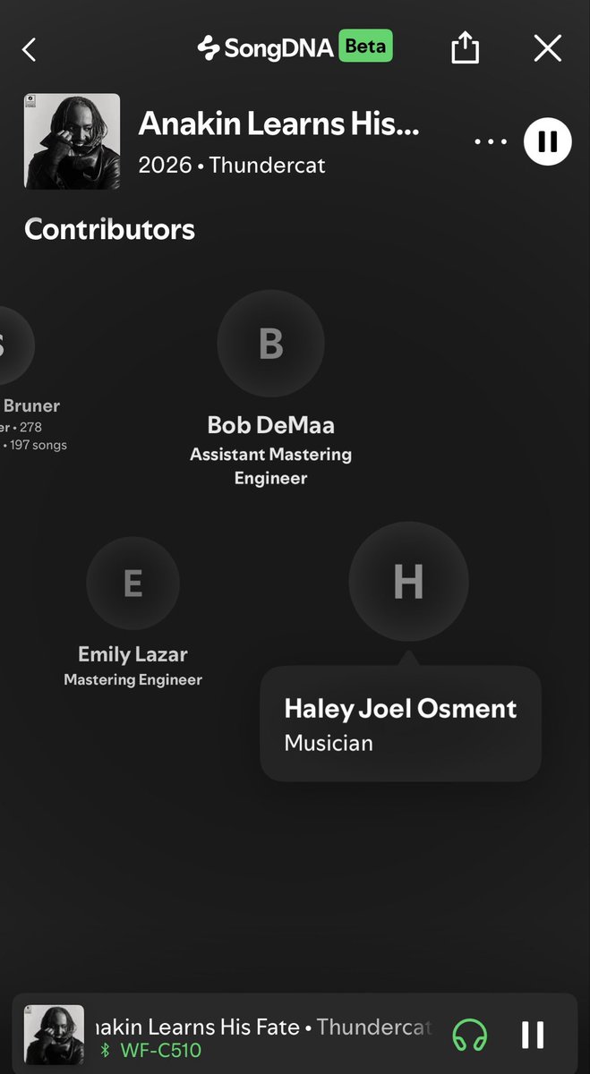 Hold up. You got The 6th Senses on here? <a href="/Thundercat/">ashy daddy</a>