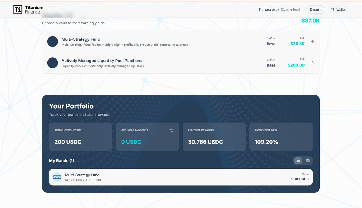 Titanium Finance tweet media