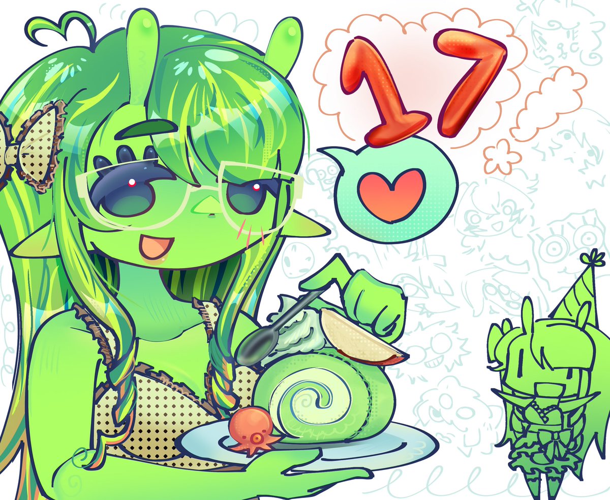 🍏꒰ 𝖬𝗂𝗓𝗓𝗒 ꒱༉‧₊˚. ♪ 🍀COMMS OPEN 2/3 🐛 tweet media