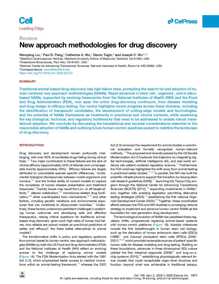 Joseph C Wu, MD, PhD tweet media