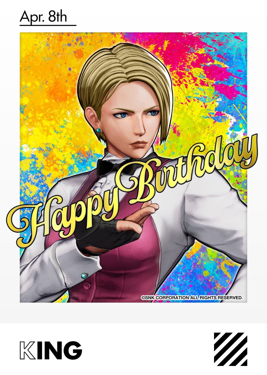 ＼\🌟 HAPPY BIRTHDAY 🌟/／

【4月8日】は キング の誕生日！
あなたのお祝いメッセージ、ぜひ届けてね💐