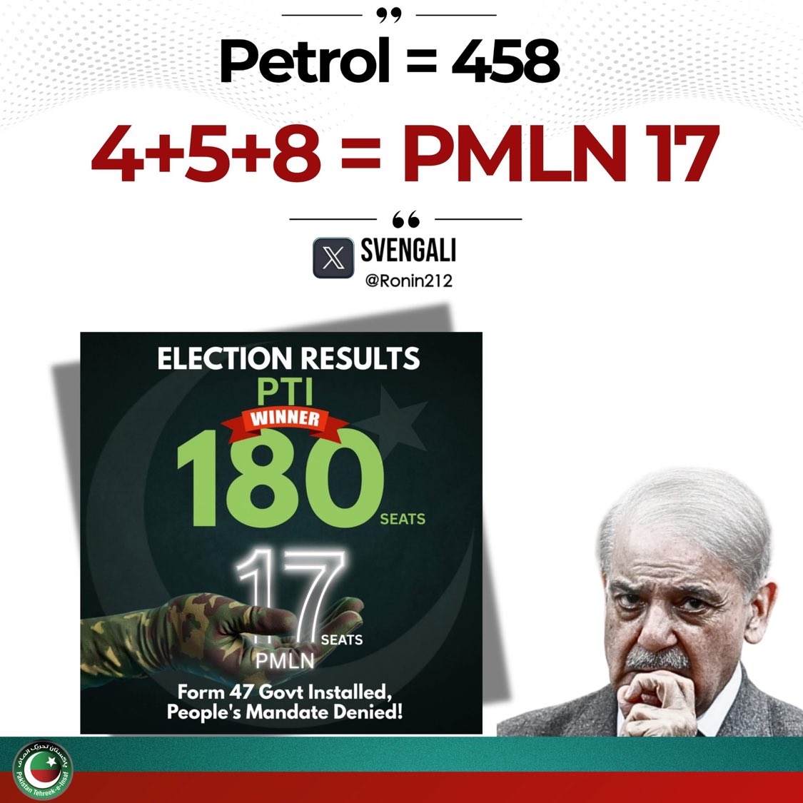 FrankfurtPK's tweet photo. پٹرول کا پٹرول، پانی کا پانی!

پاکستانی قوم حساب کی بہت پکی ہے۔ آپ کی پرچیاں ملیں گی نہ رسیدیں، لیکن کسی نہ کسی فارمولے کے تحت آپ کو آپ کی اوقات ضرور یاد دلائی جاتی رہے گی۔

@Ronin212

#خان_کا_قرض_مزاحمت_فرض https://t.co/mg8RwIFEzJ