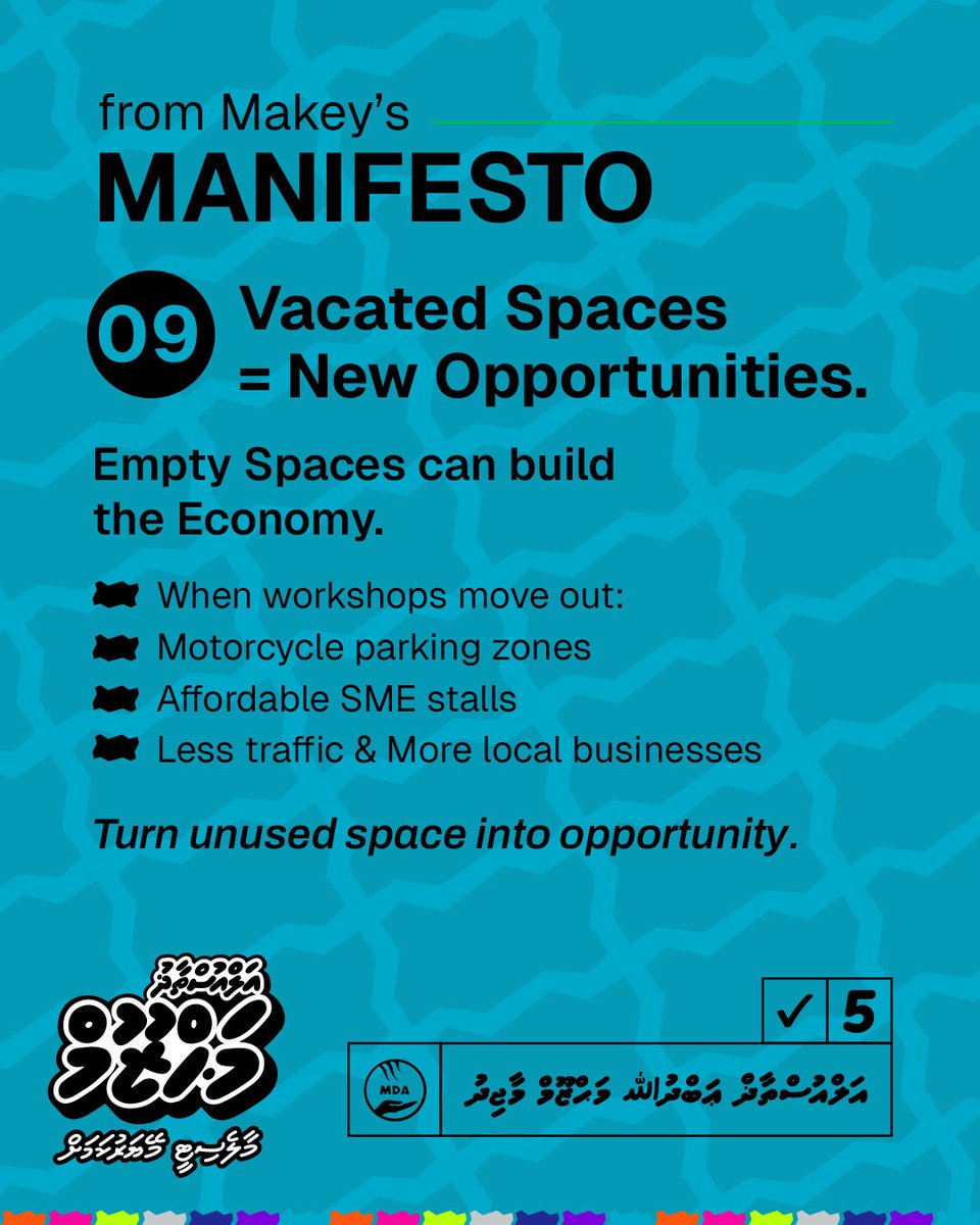 Makey4Mayor's tweet photo. From Makey’s Manifesto… 
Vote 5️⃣✅

#MakeyOk #Makey4Mayor #MahzoomforMayor https://t.co/2CtnYSm3Qj