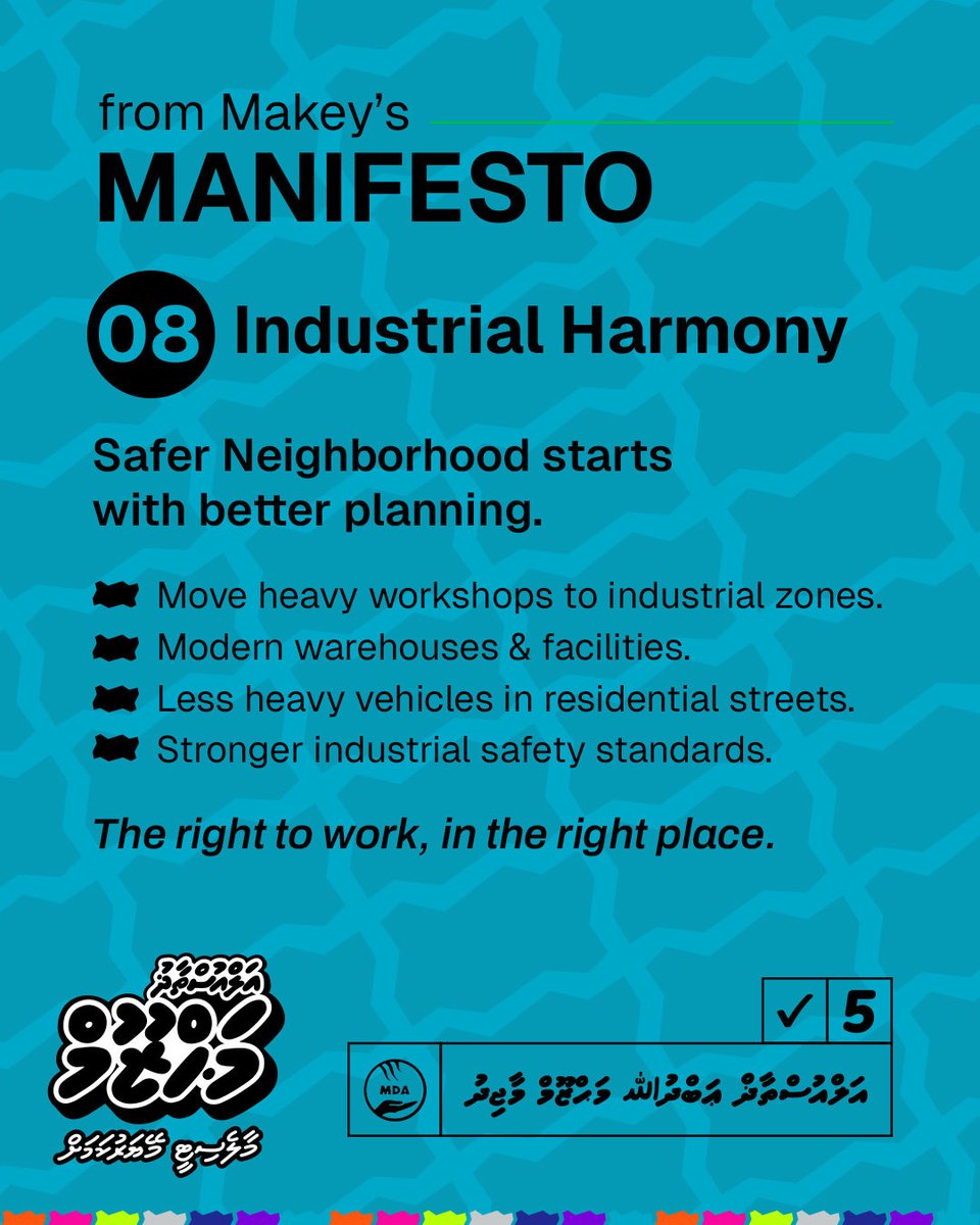 Makey4Mayor's tweet photo. From Makey’s Manifesto… 
Vote 5️⃣✅

#MakeyOk #Makey4Mayor #MahzoomforMayor https://t.co/2CtnYSm3Qj