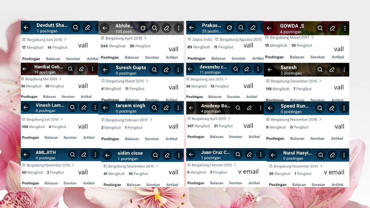 sulefreakytiw's tweet photo. @veqnqn adaa dongggg kosongan nyaa
.‘⅋── price kosongan &amp; inact :

🦢 verif email tahun lama : 14k
🍓 verif email tahun pendek 09 : 17k
🍥 verif all tahun rare 20an : 16k
🩰 verif all tahun lama : 17k

𐙚 take ke wa : ☎️ https://t.co/pu91E8T73U https://t.co/Fr8qkadiFy