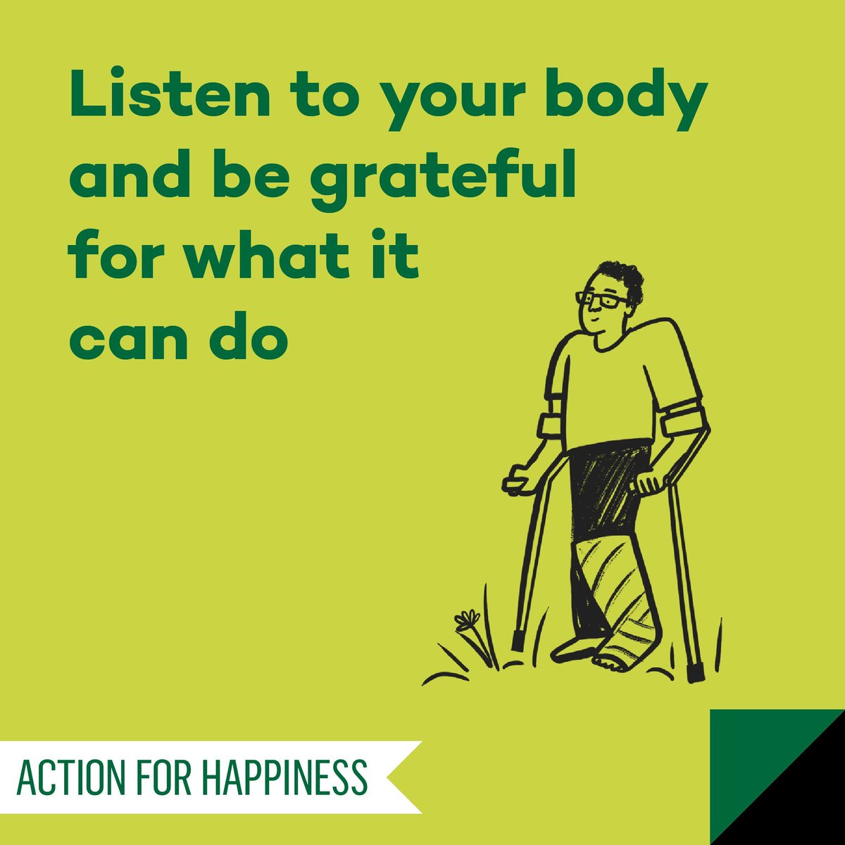 Action for Happiness tweet media