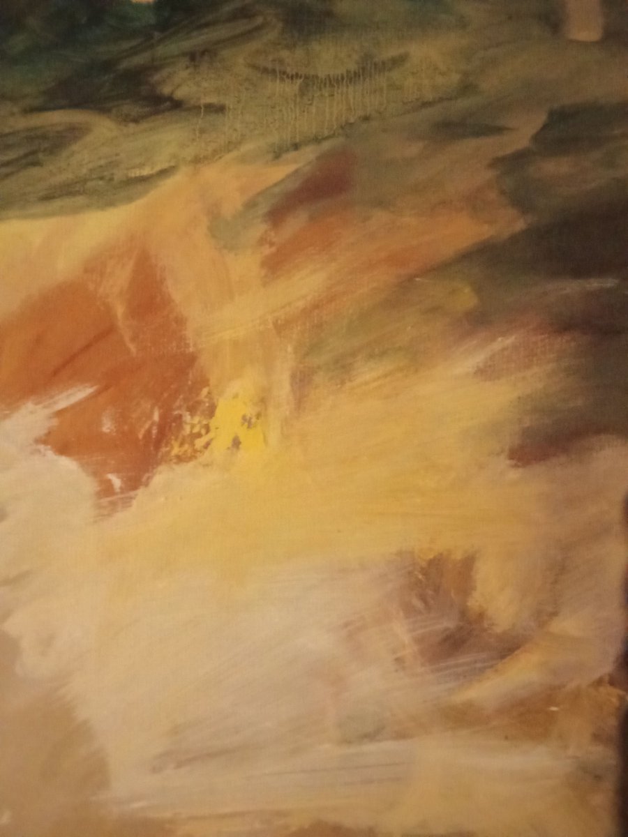 Lografik's tweet photo. (étude)
Huile sur carton 
27,5 x 37 cm https://t.co/gDlxyEVe24