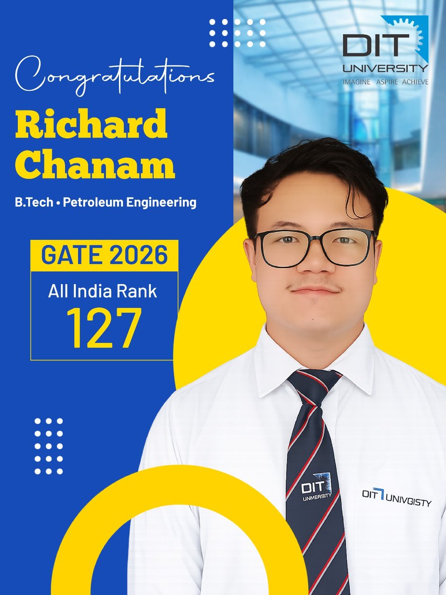 DIT University tweet media