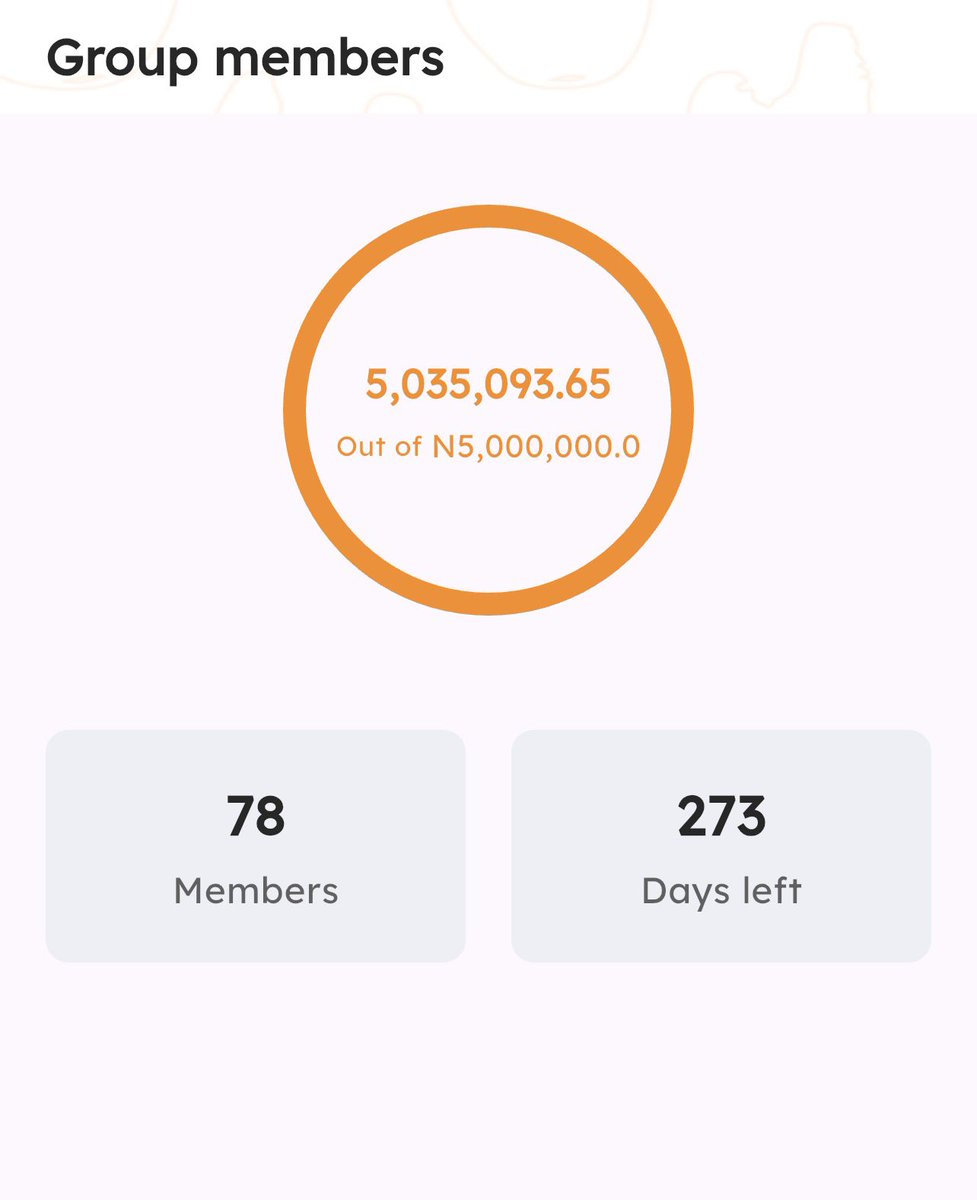 TomolaGroup's tweet photo. Most people don’t have a savings problem. They have an accountability problem.

At the start of Q1, I challenged my community to a savings challenge. The target was N5,000,000.

I checked this morning and we’ve already passed it. N5,035,093 saved collectively by 78 people. With 273 days still left.

No one forced anybody. No one policed anybody. People just showed up because they were surrounded by other people who take their money seriously.

That’s what community does. It makes discipline easier.

We just kicked off the Q2 savings challenge. I’ll drop the details shortly for anyone who wants to join us.