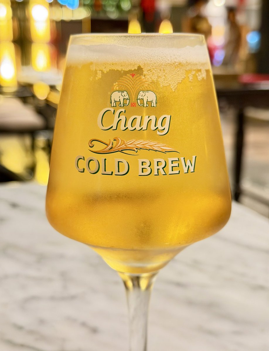 I’m not a Chang beer fan. After trying their cold brew, I’m still underwhelmed. Bland.