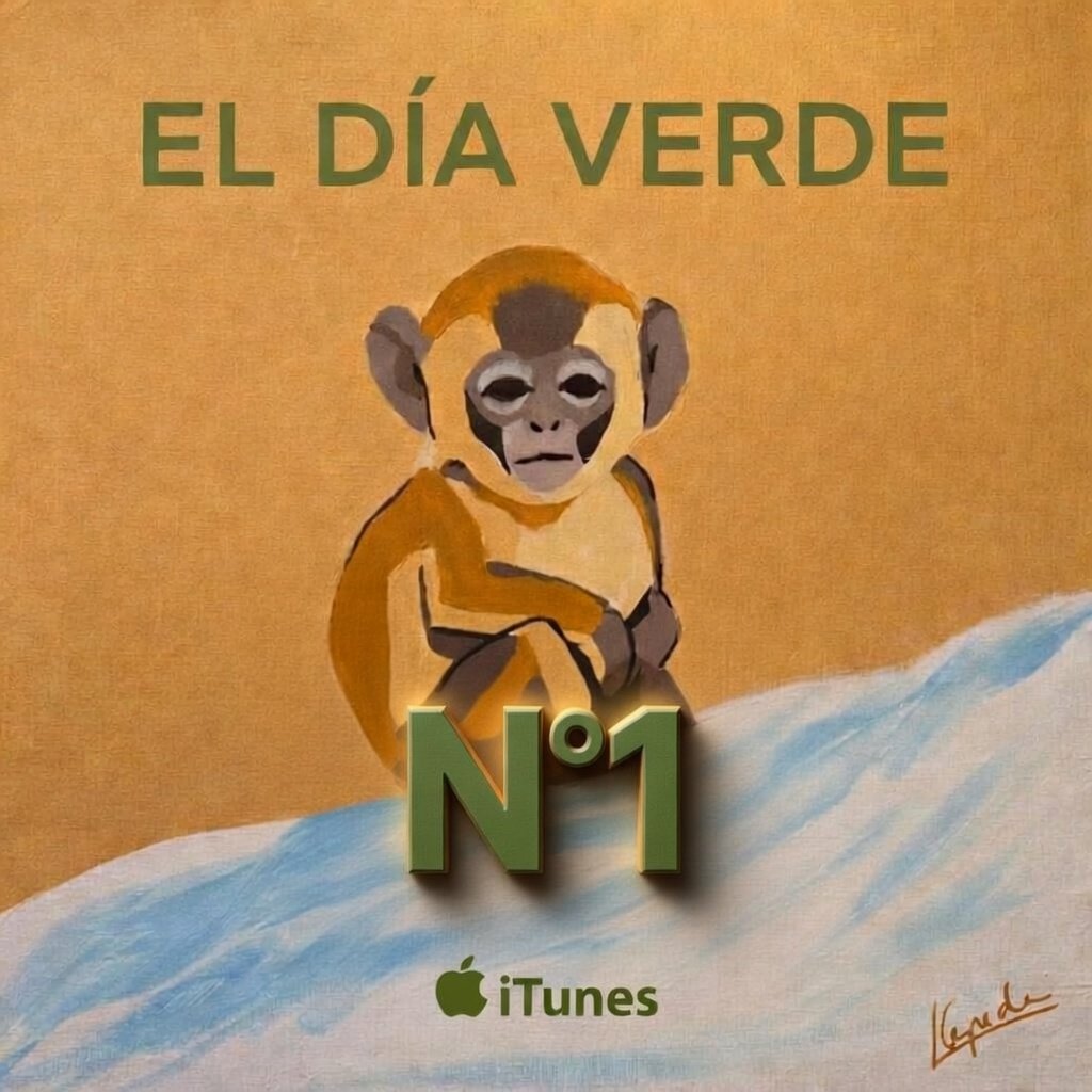 🎶 | #ElDíaVerde, el nuevo trabajo de <a href="/cepedaoficial/">Luis</a>, ya es N°1 en iTunes 💚