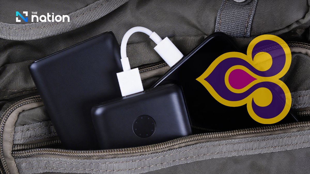 Thenationth's tweet image. Thai Airways issued a safety notice via its Facebook page, “Thai Airways”, on April 3, 2026, regarding its policy on carrying power banks on board.

#TheNationThailand #TheNation #rules #flights

Read more: nationthailand.com/news/general/4…