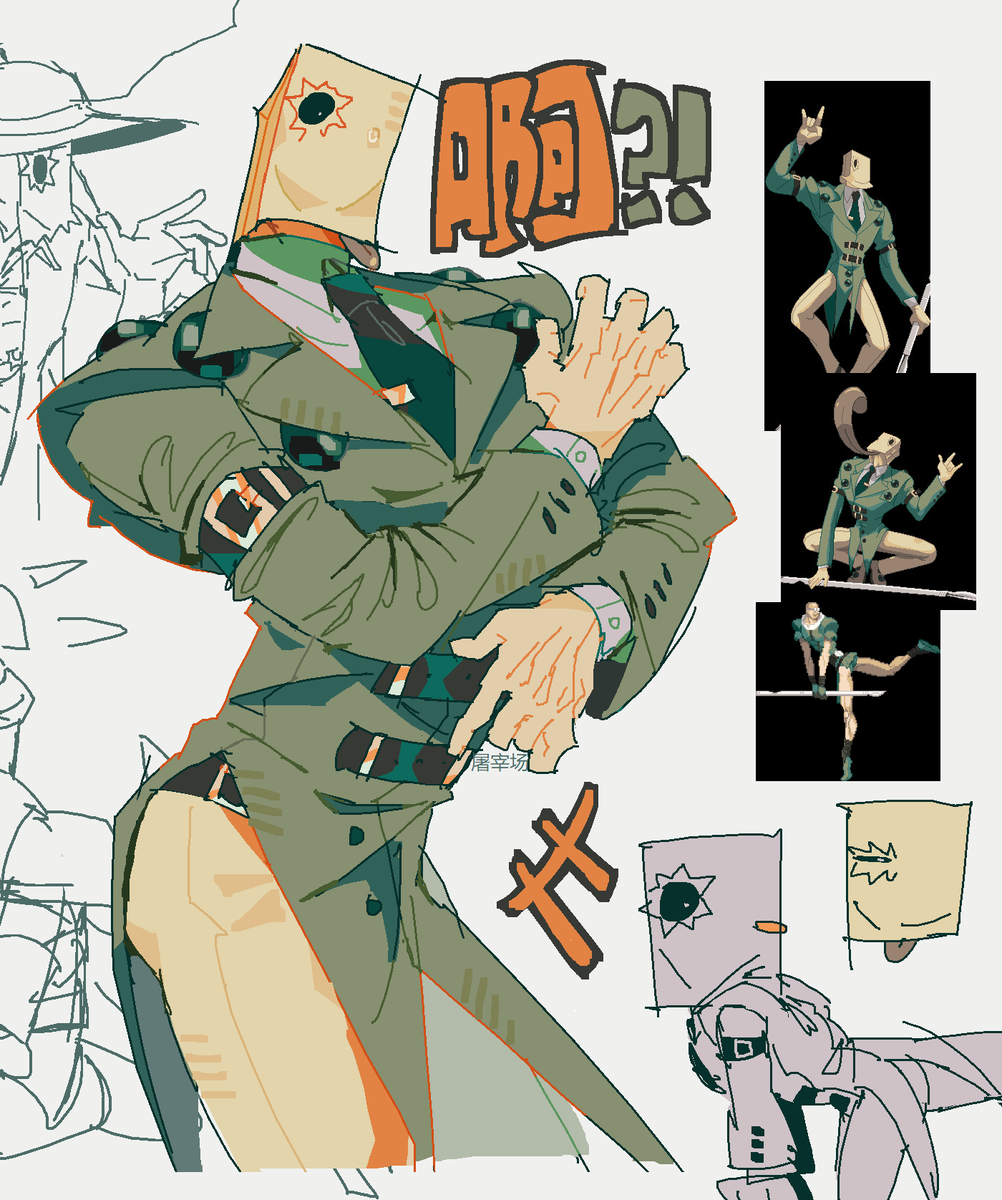 #FAUSTMIND 看到这个配色互换还挺喜欢的就画了一个lol