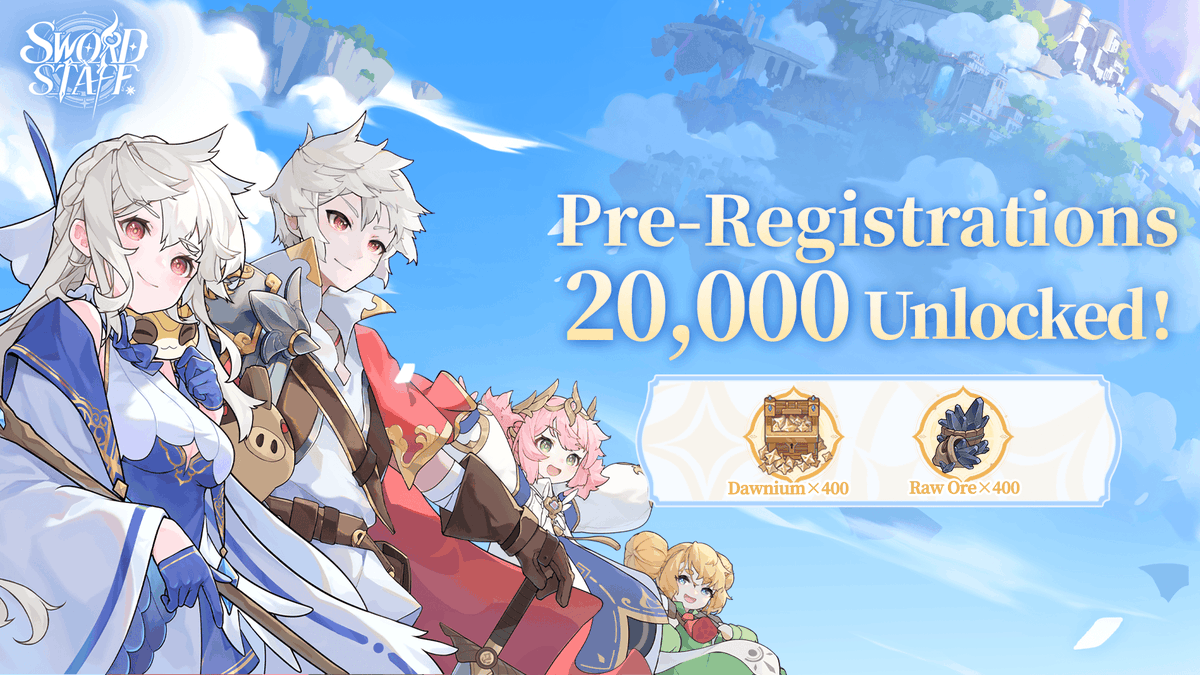 Sword x Staff tweet media