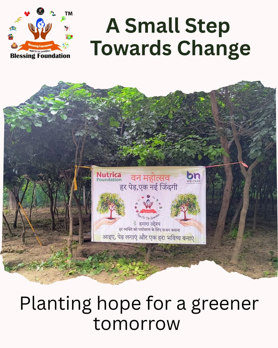 Trust_BlessingF's tweet image. 🌱 Plant trees, breathe free — every sapling is a promise for a greener tomorrow.
Let’s not just plant, but nurture and protect what gives us life. 💚
@We_BlessingF 
visit - blessingfoundation.co.in #blessingfoundation #csr #ngoindia #tree #PlantationDrive #GoGreen