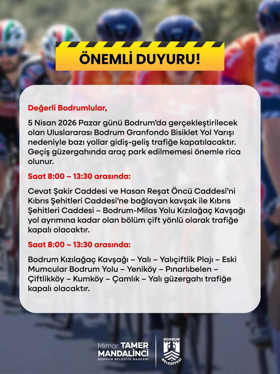 Bodrum Belediyesi tweet media