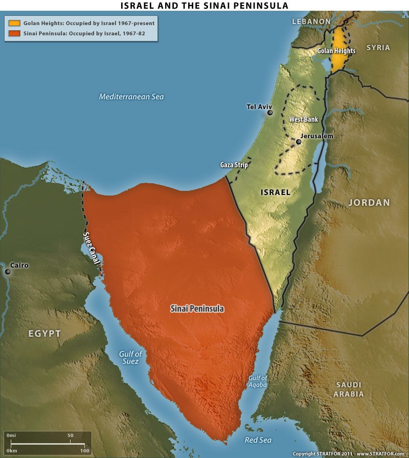 DiscarchetoT's tweet photo. @cenkuygur "They want more land"
During the Six Day War, Israel captured the Sinai Peninsula, an area of 60,000 km2, or three times the size of Israel. After the peace agreement in 1979, the territory was returned to Egypt. 
You're just a hysterical 🤡. https://t.co/5BOhIM8hGQ