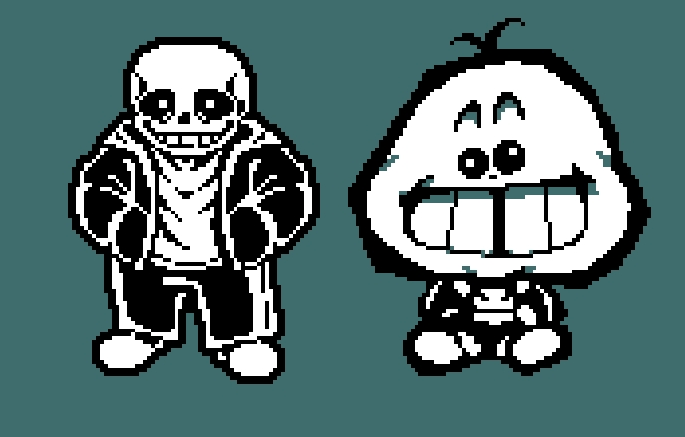 dotfowl's tweet photo. I redrew Sans. https://t.co/JCuWj3VY2g