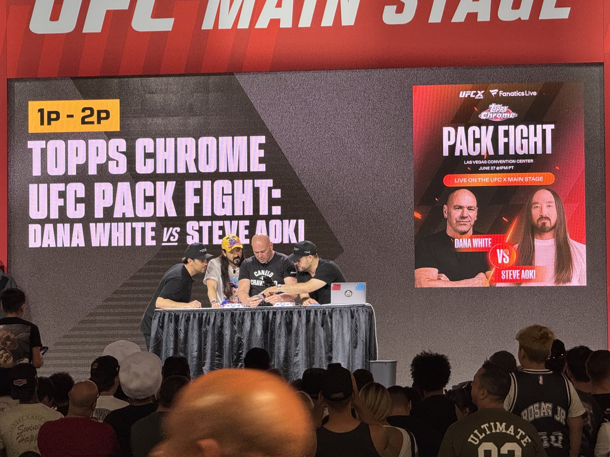 DubC702's tweet photo. A1 | Systems Tech for the @ufc FanFest 2025 Main Stage in Las Vegas. #Yamaha #JBL https://t.co/P2j8l2nuZM