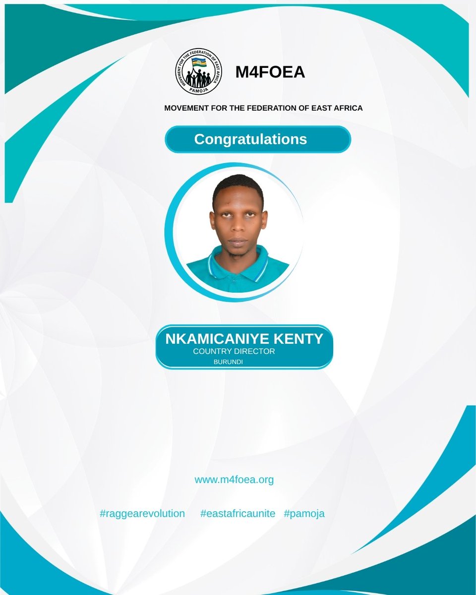 Movement For the Federation of East Africa tweet media