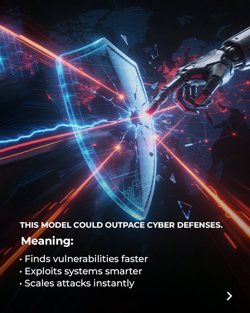 exnoweb's tweet photo. Anthropic’s most dangerous model just leaked. ⚠️
~3,000 internal files accidentally exposed.
It thinks. Plans. Executes. 🤖This isn’t a leak… it’s a warning.
Stay ahead of what’s next.Follow Exnovation. 🚀
#AI #ArtificialIntelligence #TechNews #Innovation #FutureTech https://t.co/q8VuXsq0ZD