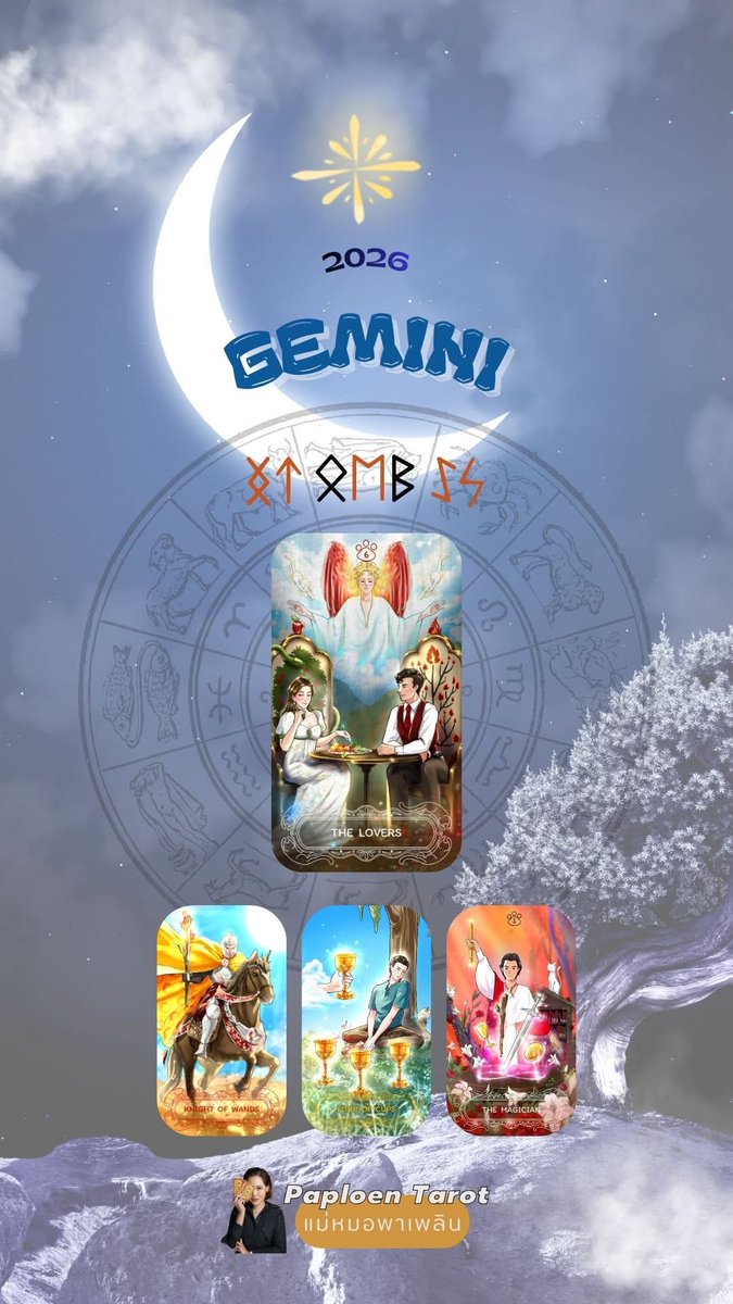 Paploen Tarot tweet media