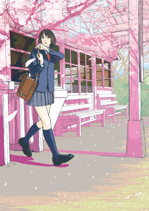 昔描いた桜の絵