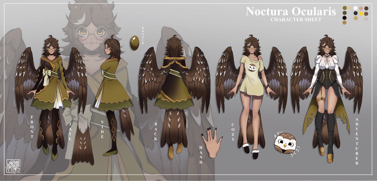 🦉🪄 Noctura Oscularis 🦉🪄 | Owl Librarian Vtuber tweet media