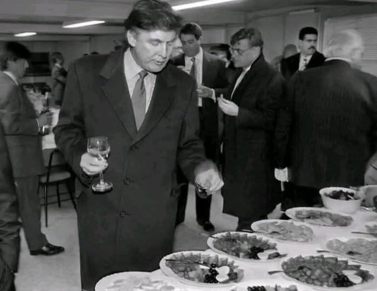 July 1987, Moscow, USSR — Trump, 41 years old, flies to Moscow at the invitation of Soviet Ambassador to the U.S., Yuri Dubinin.

Upon returning from Moscow, the bankrupt Trump suddenly receives loans from 16 banks