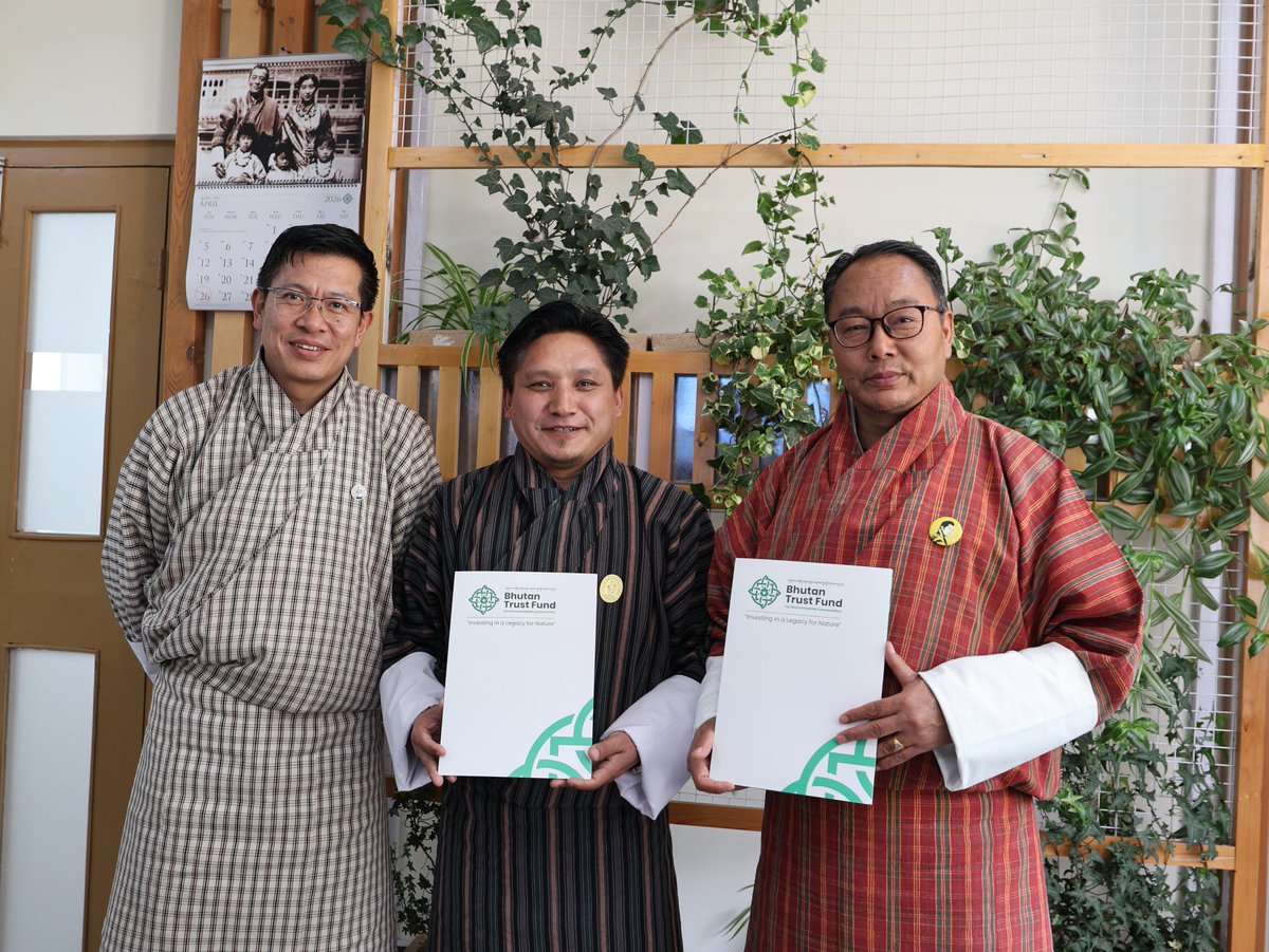 Bhutan Trust Fund for Environmental Conservation tweet media