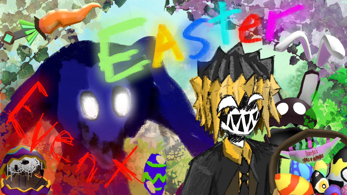 dashthepro's tweet photo. UGC Easter Event!
Join, April 5th, 8PM Est Time
( ✦ ) DashyBois Castle of Nightmares | Play on Roblox
5 UGC's maybe even more!
#RobloxGame #UGC #FreeUGC #RobloxEvent https://t.co/cbASLw99Og