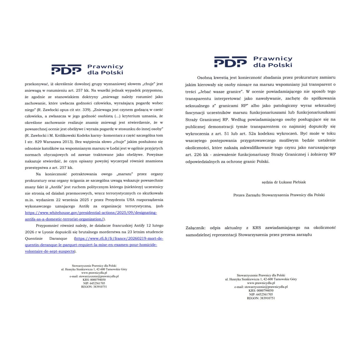 Prawnicy dla Polski tweet media