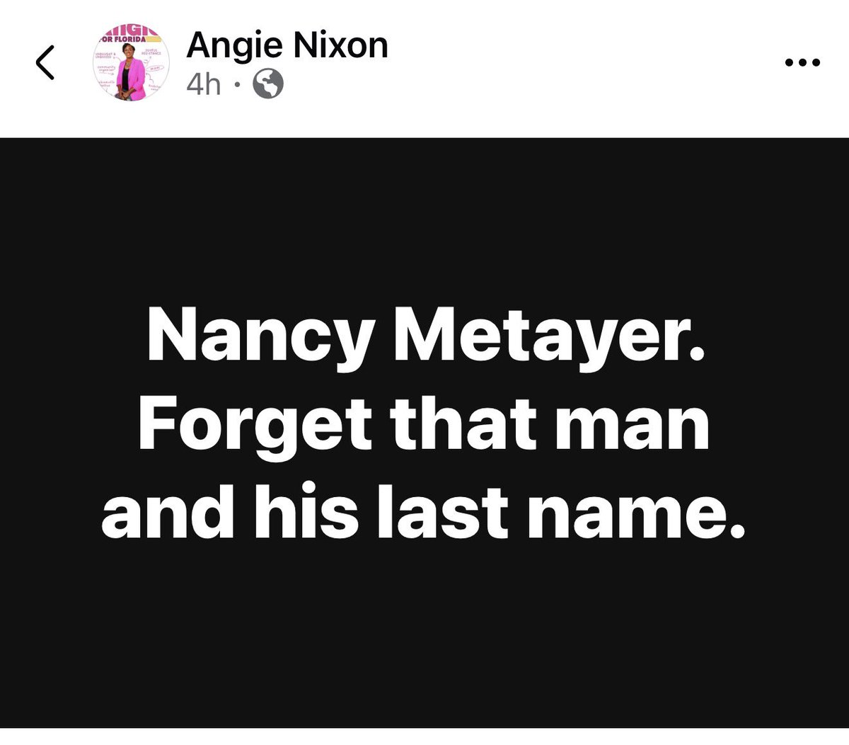 State Rep. Angie Nixon (@angienixon) on Twitter photo 