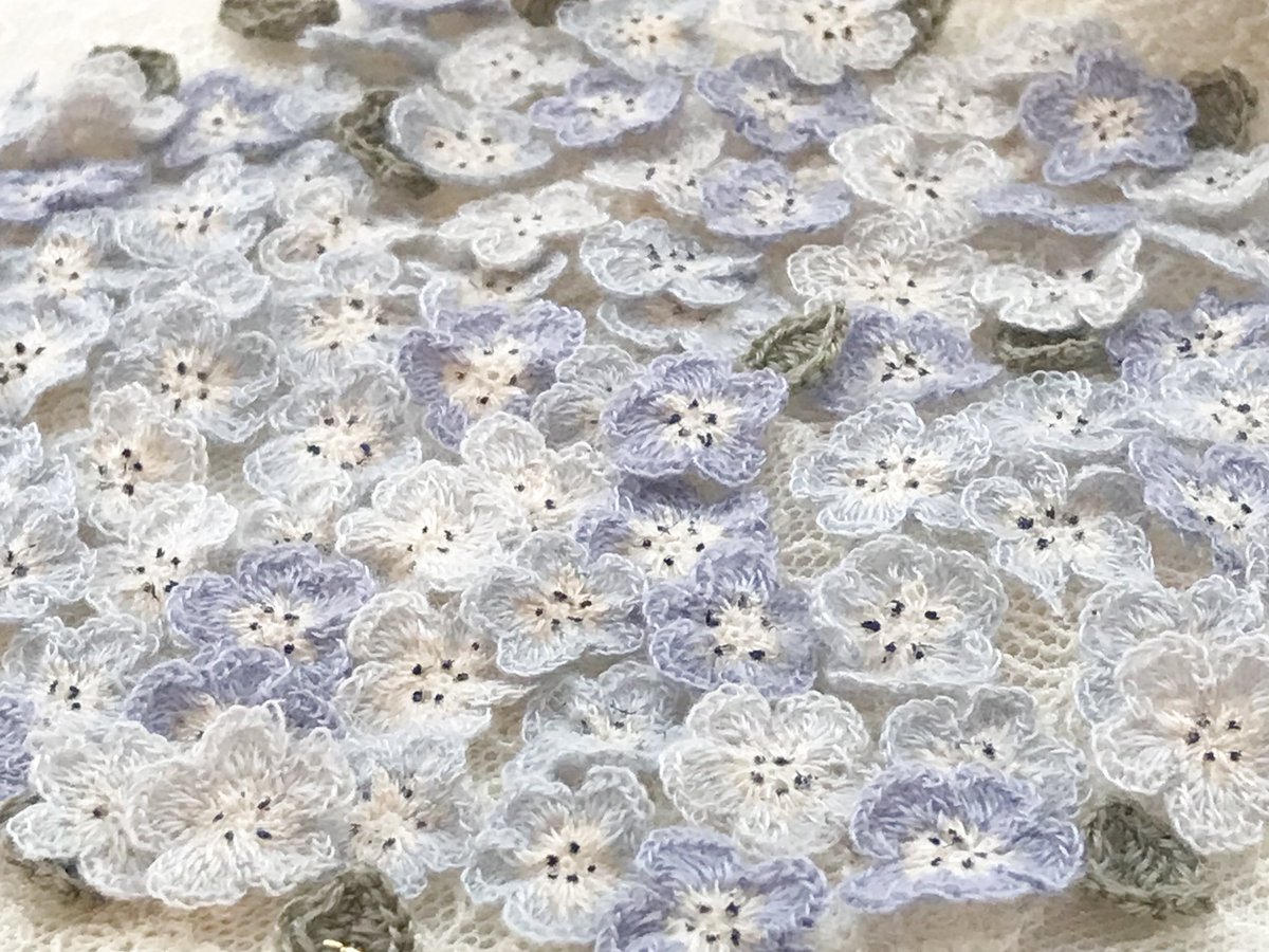 ふんわりレース編みspinu tweet media