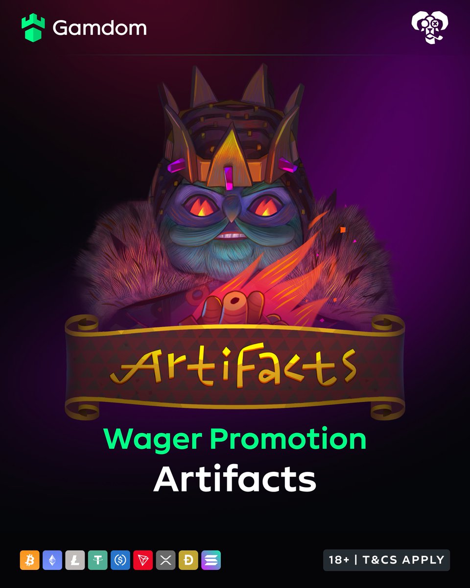 Play Artifacts this weekend and unlock Wager Promo rewards! 🗿

📩 More info on our Promotions page!
