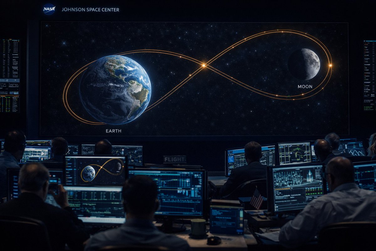 🌕 Six minutes of engine fire just committed four humans to the Moon ...