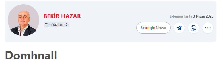 Almanya, İngiltere ve Fransa gibi NATO ülkeleri ABD'yi İran savaşında yalnız bıraktılar.

"Bizi ilgilendirmiyor" diyecek kadar ileri gittiler. ABD'de hemen "NATO'dan çıkalım" sesleri yükselmeye başladı. 
takvim.com.tr/yazarlar/bekir…