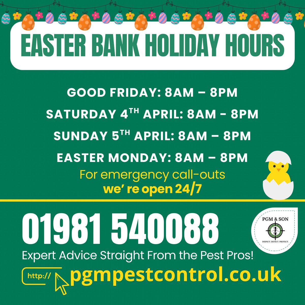 PGM & Son Pest Control Services tweet media