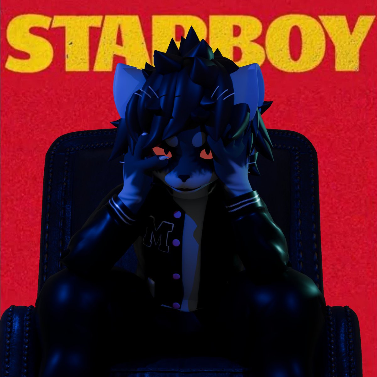 Allexpan2's tweet photo. Getting All the Albums, Dawn FM and HuTMR are coming later #blender #render #vrchat #TheWeeknd https://t.co/ByqwuqHXrZ