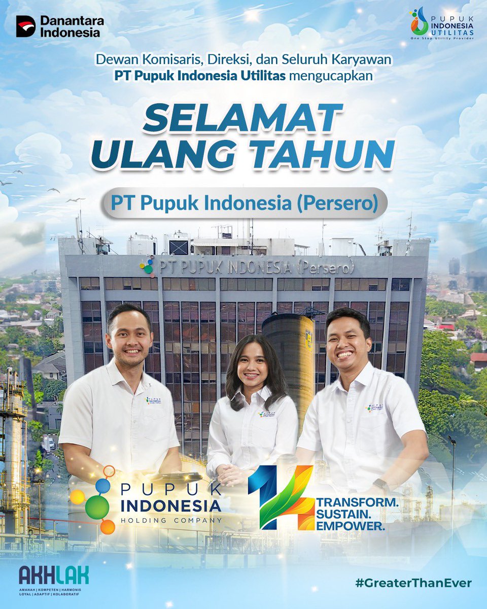 PT Pupuk Indonesia Utilitas tweet media