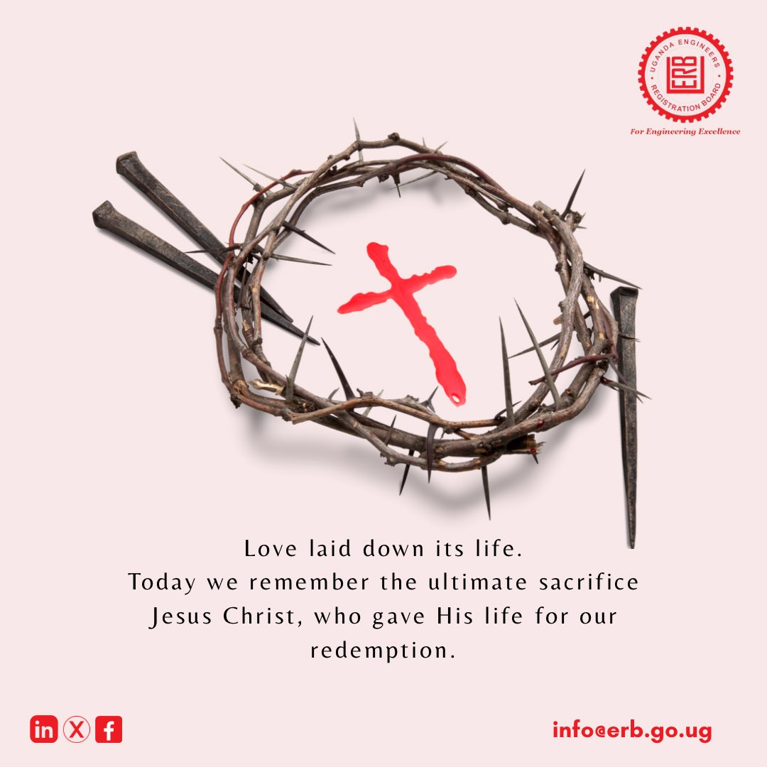 Good Friday is a reminder that love is sacrificial, intentional, and redemptive.

Jesus gave His life so we could have ours.
And because of that, we walk in grace.

#GoodFriday
#Easterseason
#ForEngineeringExcellence
