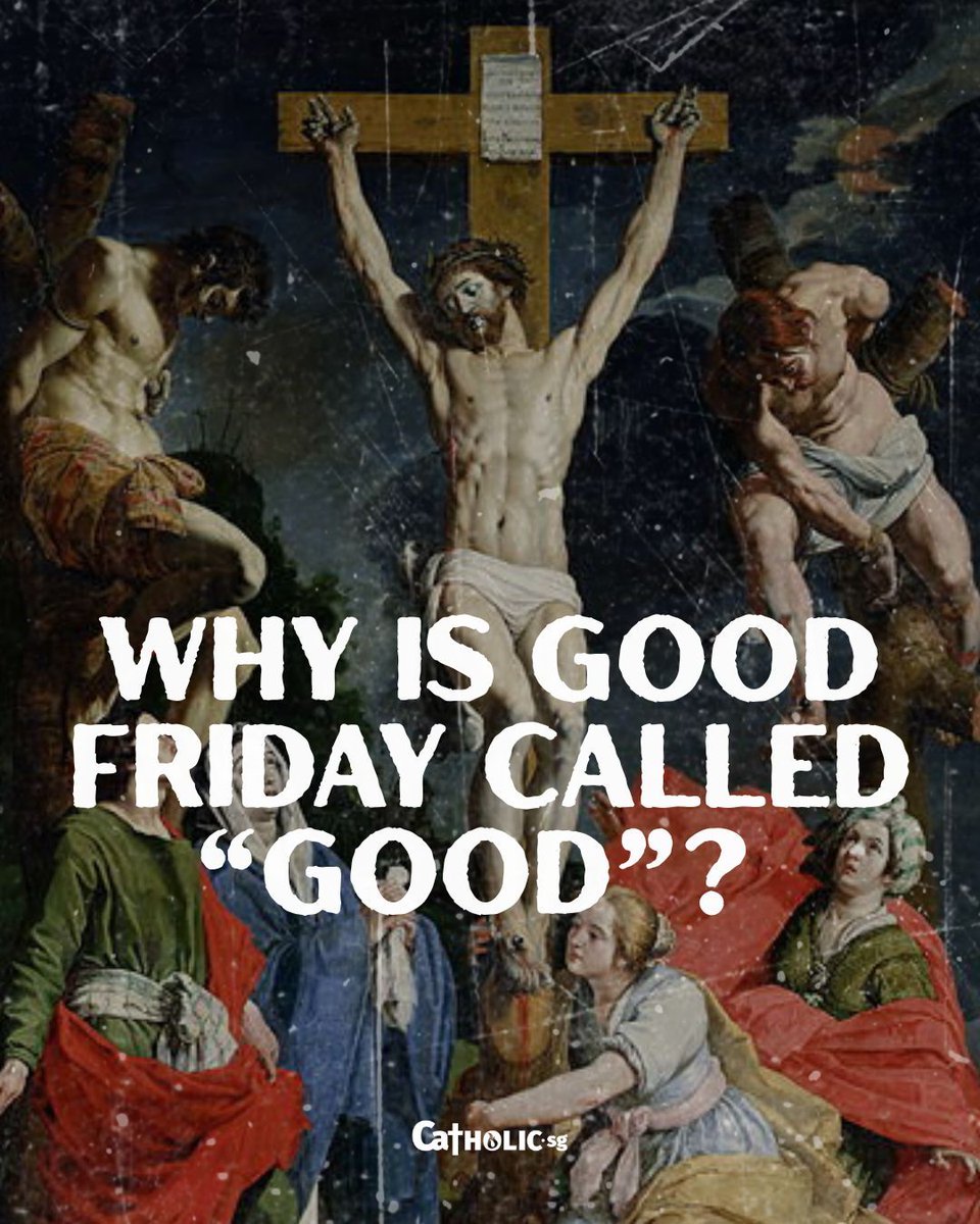 Why is Good Friday called “good”? Because it shows us just how far God’s love can go. From creation to the life of Jesus, His love has always been sacrificial, but on the cross, He carried our pain, shame, and suffering so that we could be free.

Good Friday isn’t the end of the