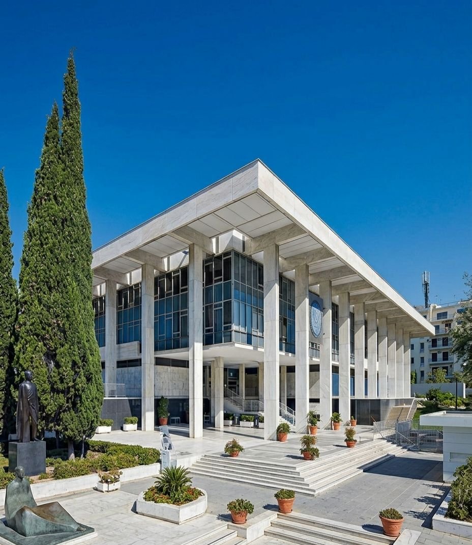 archistar1's tweet image. Ambasciata degli Stati Uniti 
Atene, 1961 
#architect Walter Gropius 
#BauhausStyle
EnezDesignAssociates