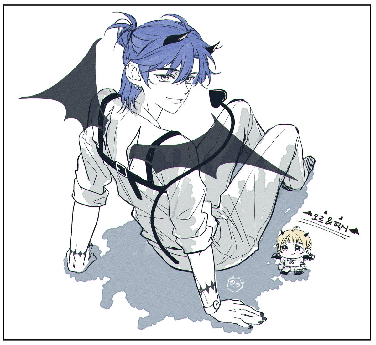 파란 돌맹위🧵 tweet media