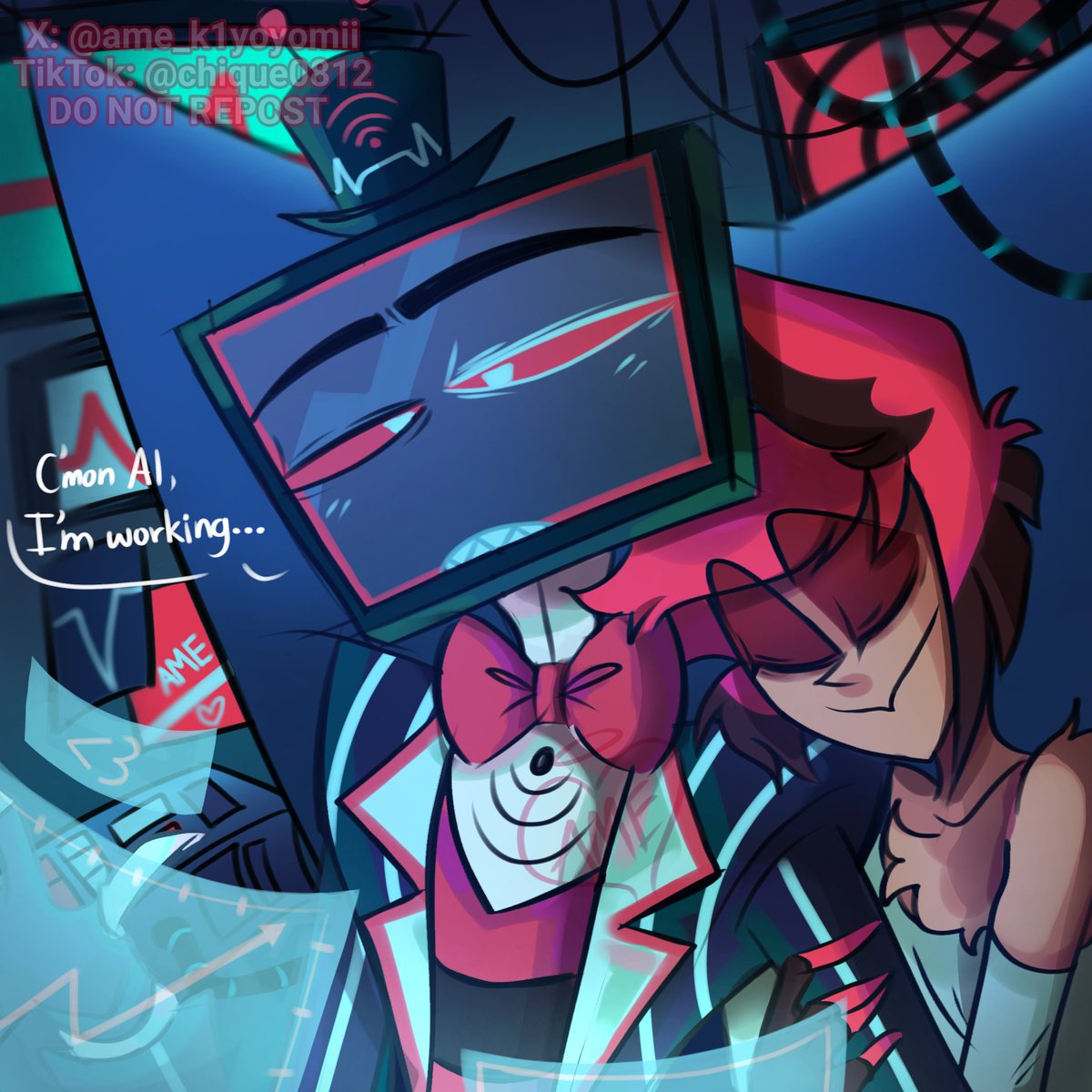 <33 #hazbinhotel #radiostatic #voxal