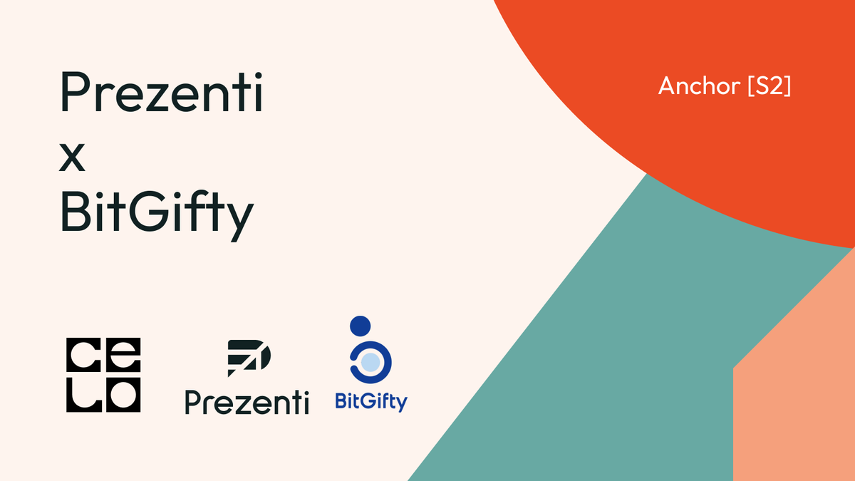 prezenti_grants's tweet photo. Excited to share that @BitGifty has received an Anchor Grant!  

They're expanding to 40 countries, launching Airtime in 21 new markets, with data, electricity, cable TV, water &amp; more to follow. Big things ahead! https://t.co/5XgEusSMU9