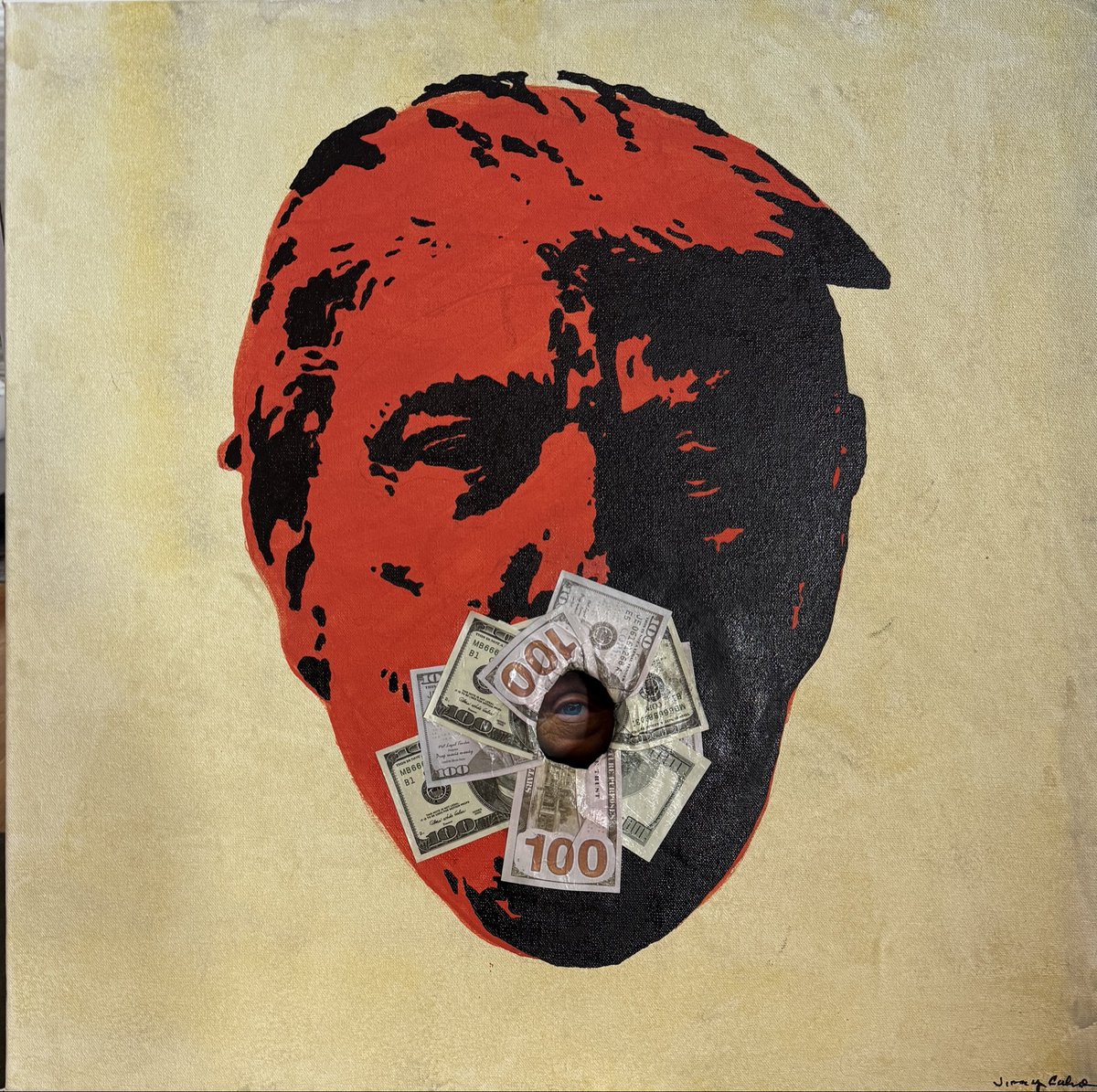 JimmyCabralShow's tweet photo. @MrChuckD Love your art @MrChuckD this is mine. https://t.co/JmVYyIFoGp