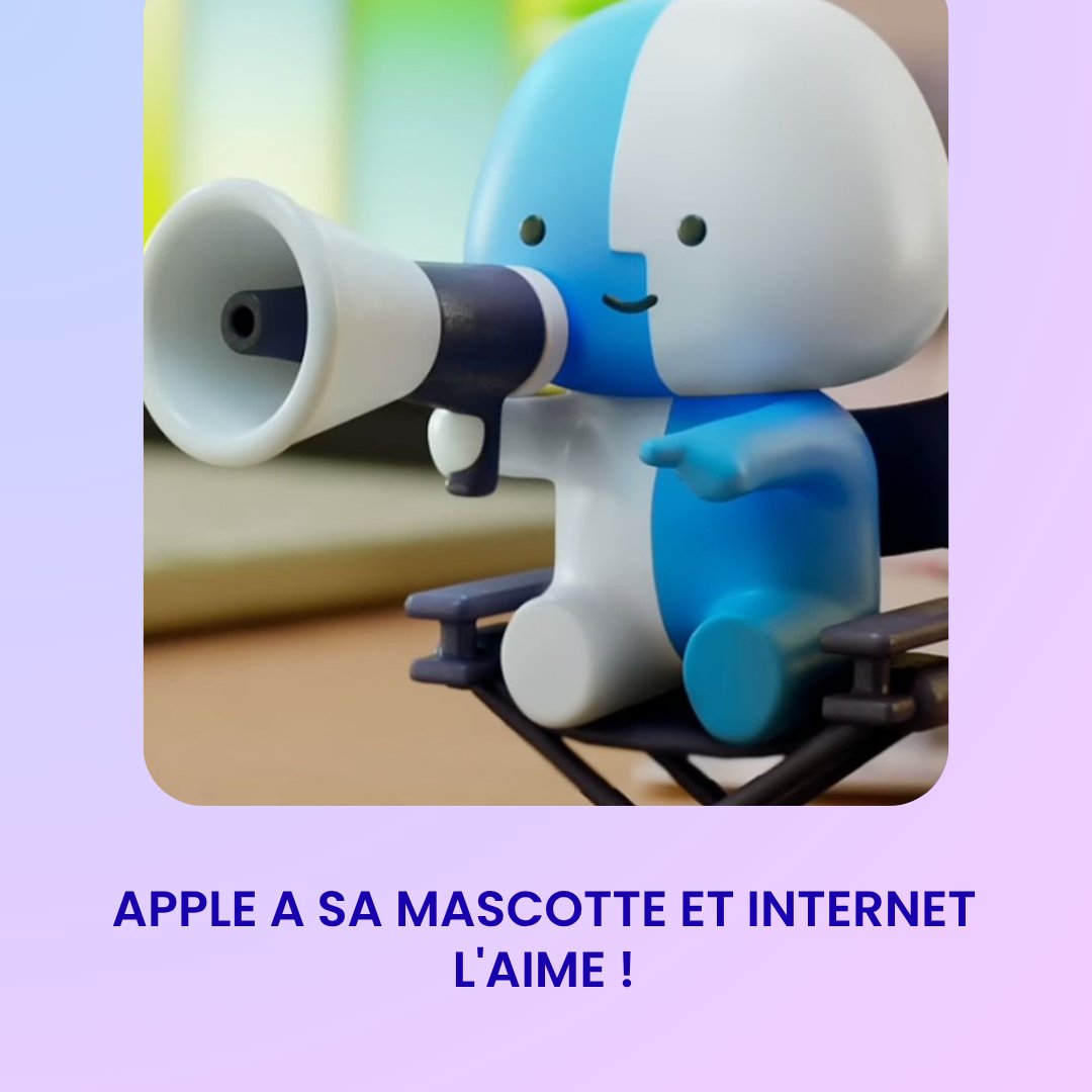 APPLE A SA MASCOTTE ET INTERNET L'ADORE 🥹💙

Le "Little Finder Guy" le petit bonhomme issu de l'icône Finder du Mac est devenu la star inattendue de la com' Apple.

9 nouvelles vidéos TikTok &amp; YouTube Shorts cette semaine…

Les vignettes forment même une mosaïque géante sur le